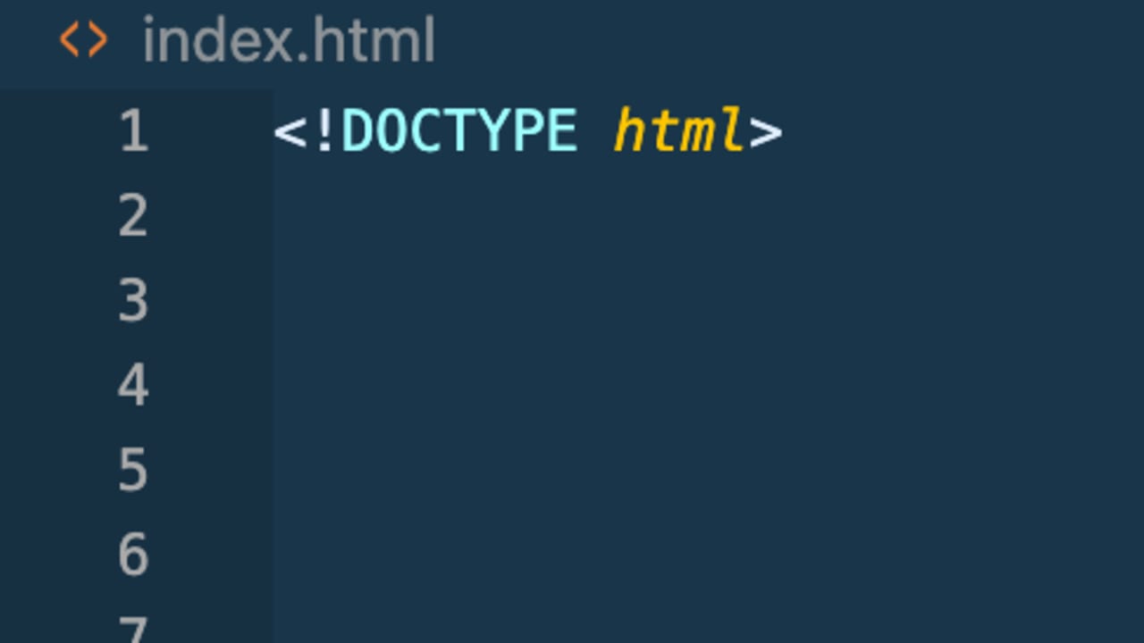 Full Example of HTML <!DOCTYPE> Declaration with HTML Page