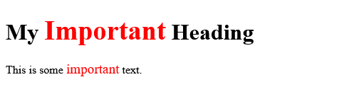 Basic Example of Using The Span Attribute