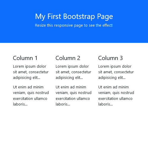 HTML Responsive Web Design - Frameworks with Boostrap