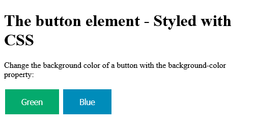 How to Use CSS to style buttons