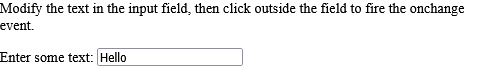How to Execute a JavaScript when the user changes the content of an input field