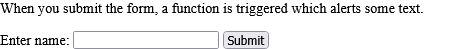 How to Execute a JavaScript when a form is submitted - HTML onsubmit Attribute
