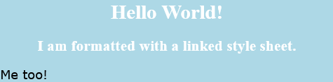 How to add An external stylesheet - HTML rel Attribute