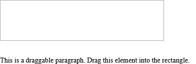 How to add A draggable paragraph
