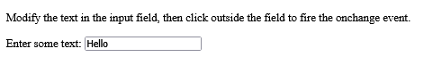 How to execute a JavaScript when the user changes the content of an input field
