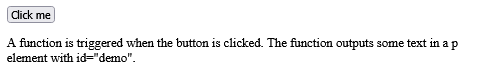 Example of HTML onclick Event Attribute