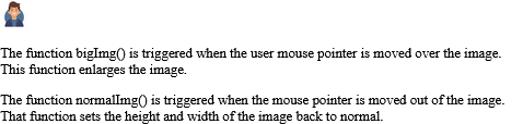 How to Execute a JavaScript when moving the mouse pointer over an image