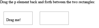 Example of HTML ondragend Event Attribute