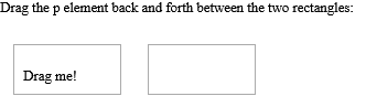 Example of HTML ondragstart Event Attribute