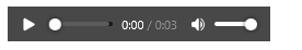 Example of HTML onended Event Attribute