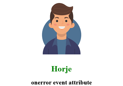 Example of HTML onerror Event Attribute