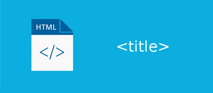 What is HTML Page Title