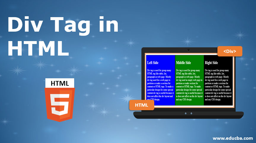 How to crearte The <div> Element in HTML