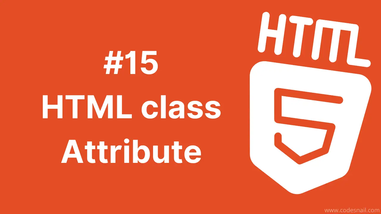 How to Use The class Attribute