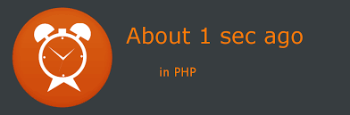 How to convert a timestamp to Minute Ago in PHP