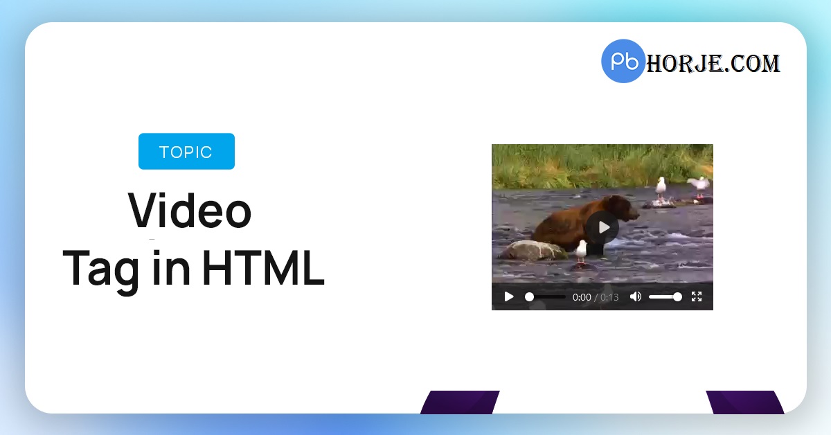 How to create HTML <video> player Autoplay