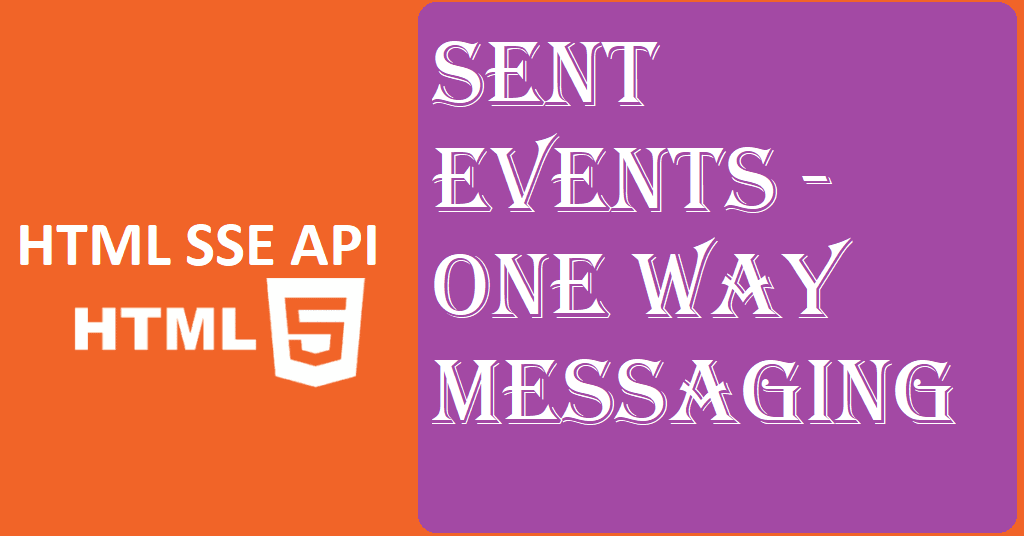 How to add Server-Sent Events - One Way Messaging