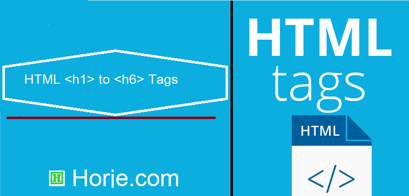 What is HTML <h1> to <h6> Tags