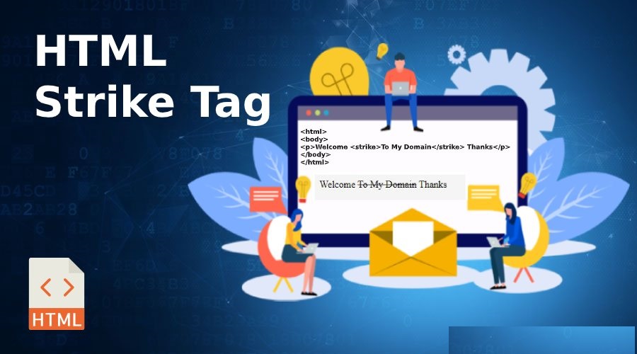 What is HTML <strike> Tag