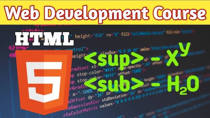 What is HTML <sub> Tag