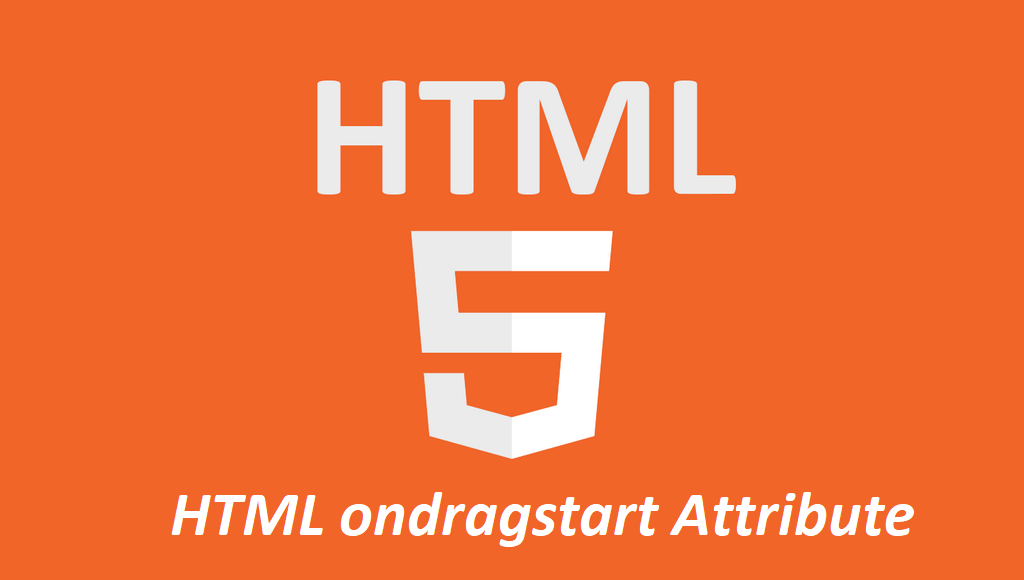 How to add HTML ondragstart Attribute