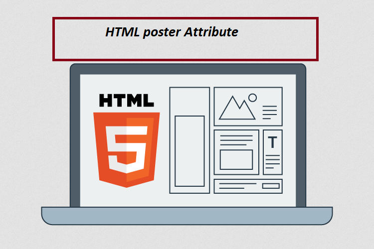 What is HTML poster Attribute