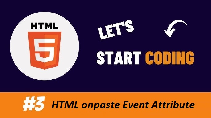 HTML onpaste Event Attribute