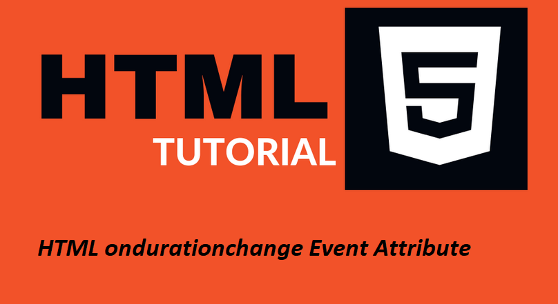 HTML ondurationchange Event Attribute